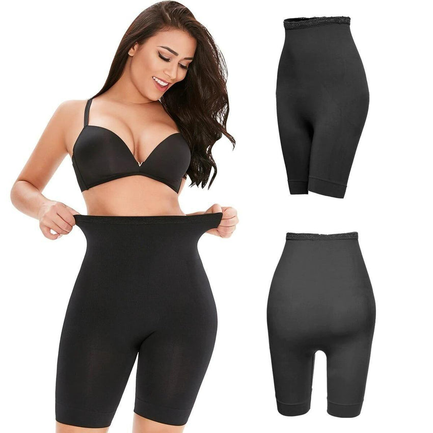   4-in-1 Quick Slim Tummy, Back, Thighs, Hips Body Shaper (Pack of 2) - Faydekasauda 