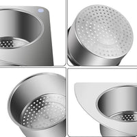   Stainless Steel Swan Drain Basket Sink Strainer - Faydekasauda 