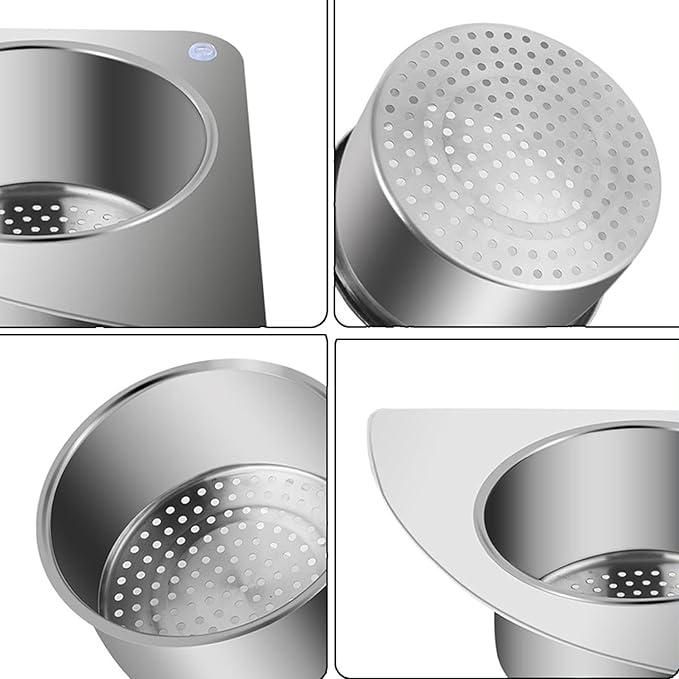   Stainless Steel Swan Drain Basket Sink Strainer - Faydekasauda 