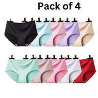   Women's Seamless Underwear for Women (Multicolor) (Pack of 4) - Faydekasauda 