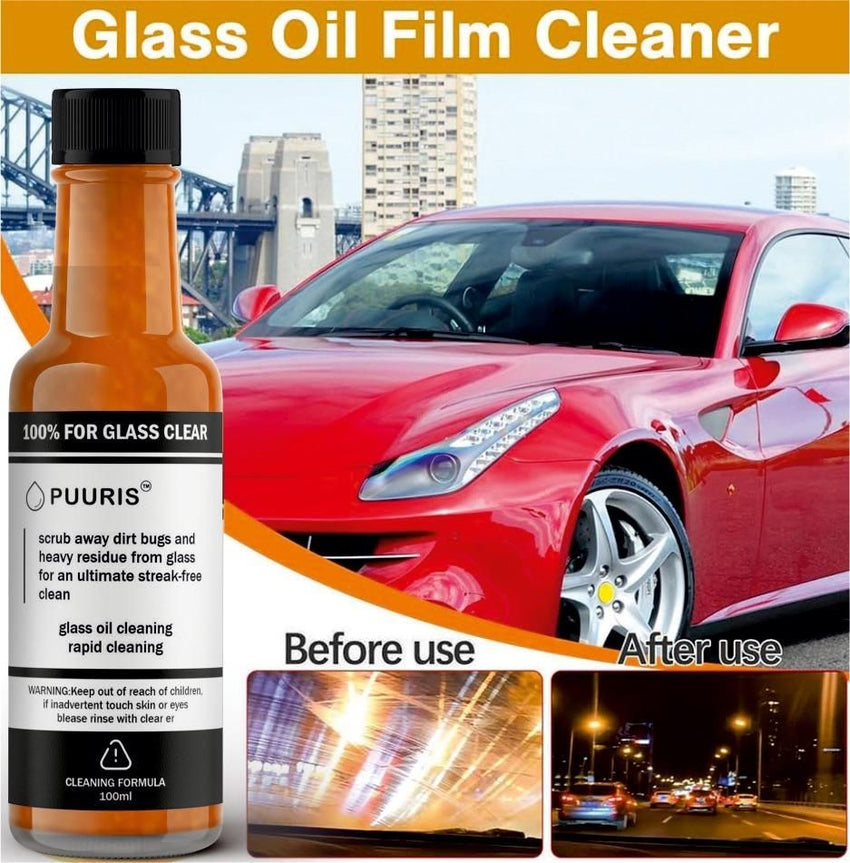   Glass Cleaning Agent Powerful Stain Remover 100ml - Faydekasauda 