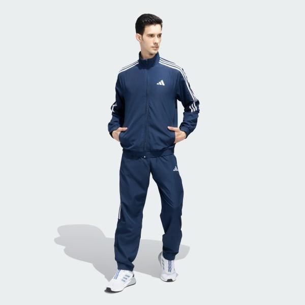   Men's Side Stripe 4 Way Polyester Track Suit - Faydekasauda 