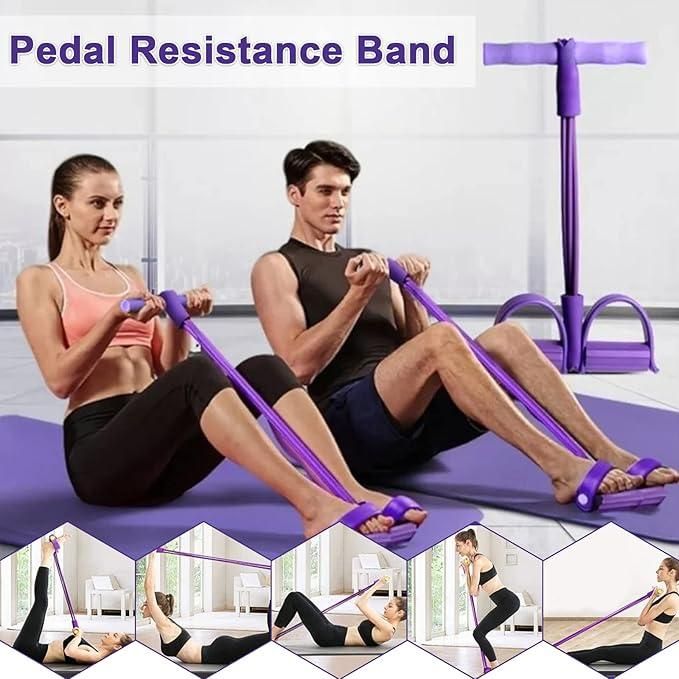   Yoga Pedal Puller Resistance Band Fitness Equipment - Faydekasauda 