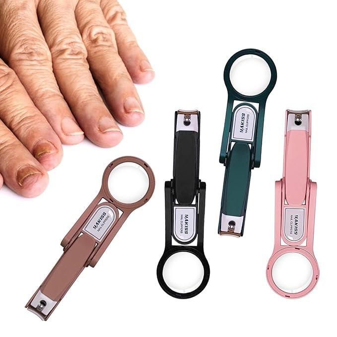 Nail Clipper with Magnifying Glass