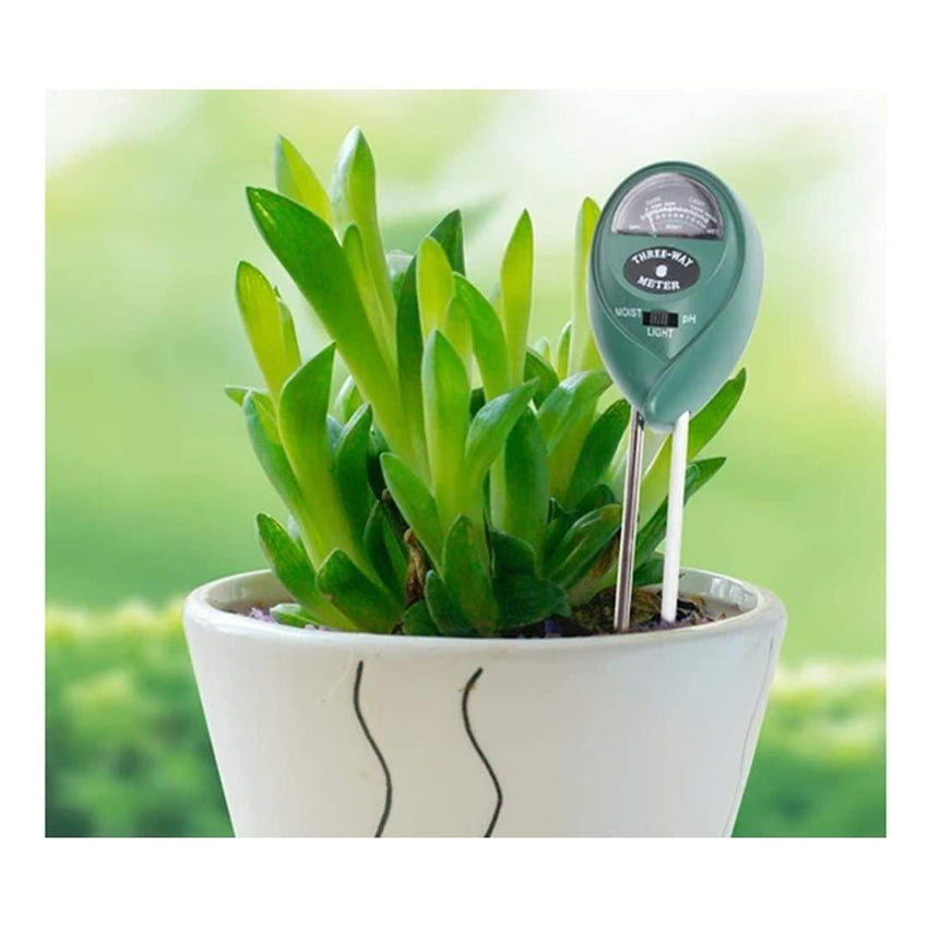 Soil Tester 3-in-1 Plant Moisture Sensor