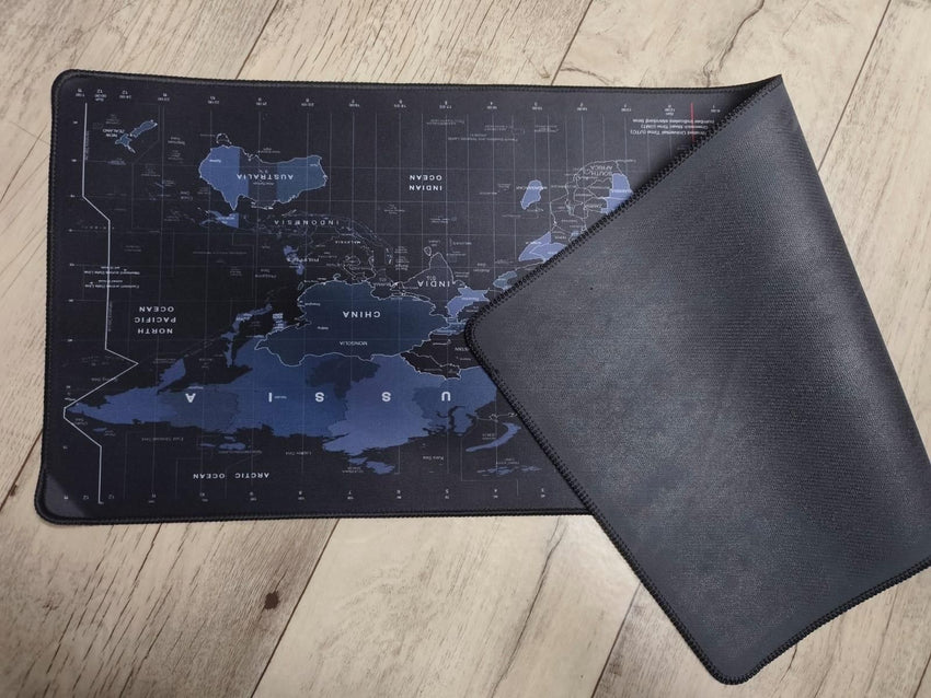   World Map Keyboard Mouse Pad - Faydekasauda 