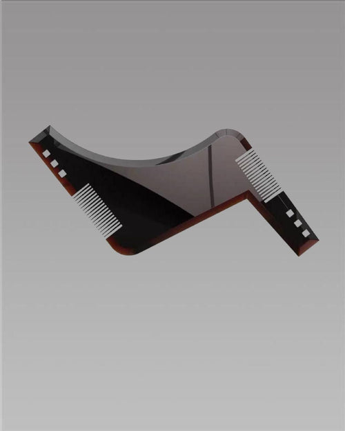 Beard Shaper Tool With Comb For Men