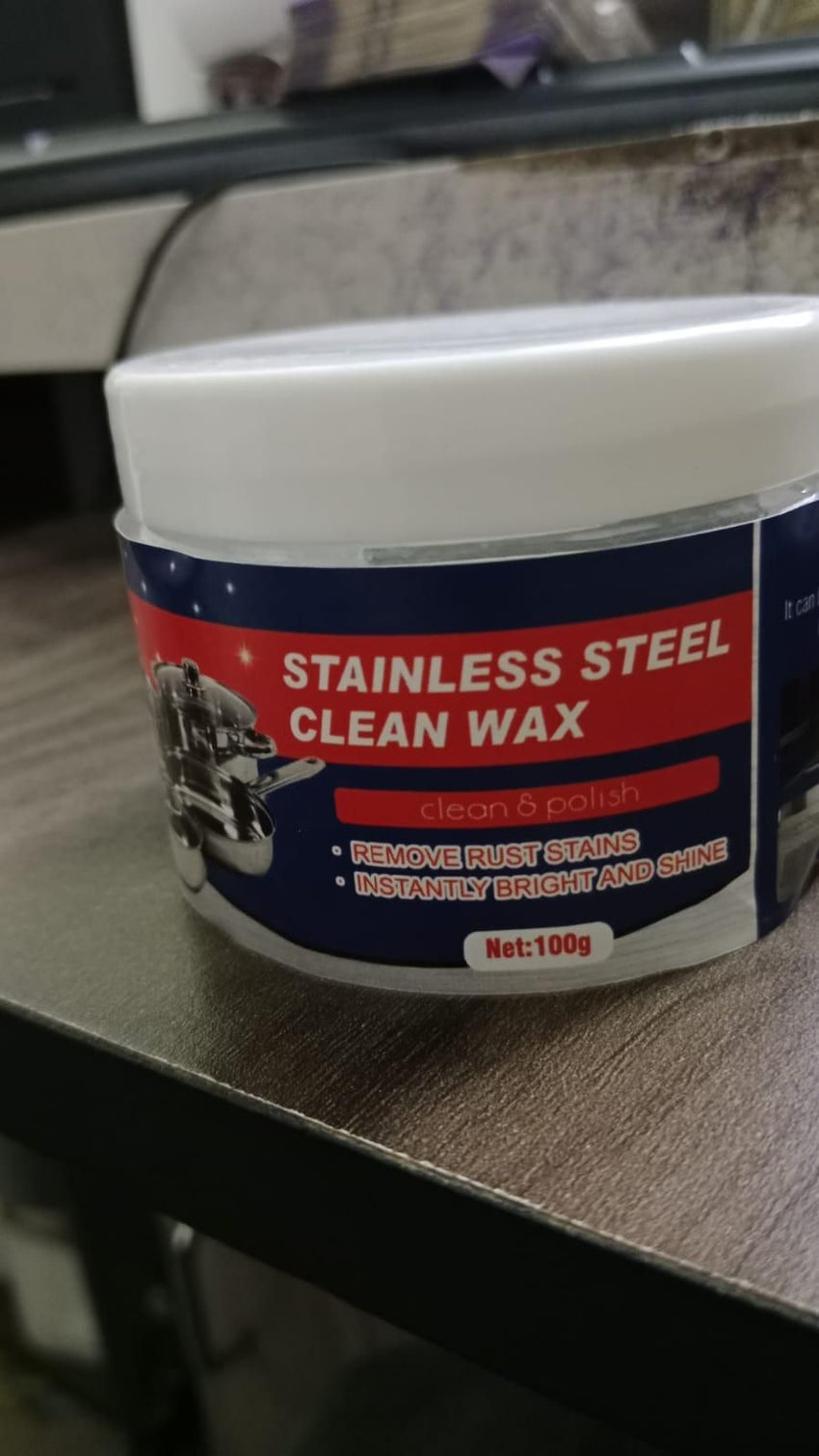   Stainless Steel Cleaning Wax- 100g - Faydekasauda 