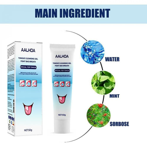   AALHDA Tongue Cleansing Gel Pack of 1 - Faydekasauda 