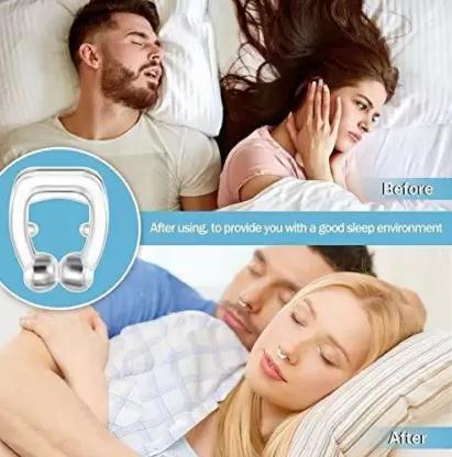   Anti Snoring Nose Clip Device for Men Women Nasal Strips Stops Snoring Stopper Anti-snoring Device  (Nose Clip) - Faydekasauda 